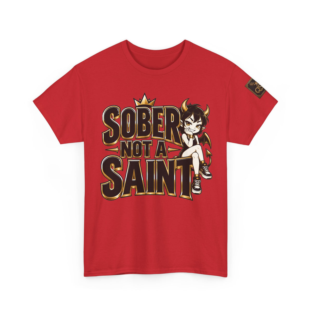 Sober Not a Saint Graphic T-Shirt