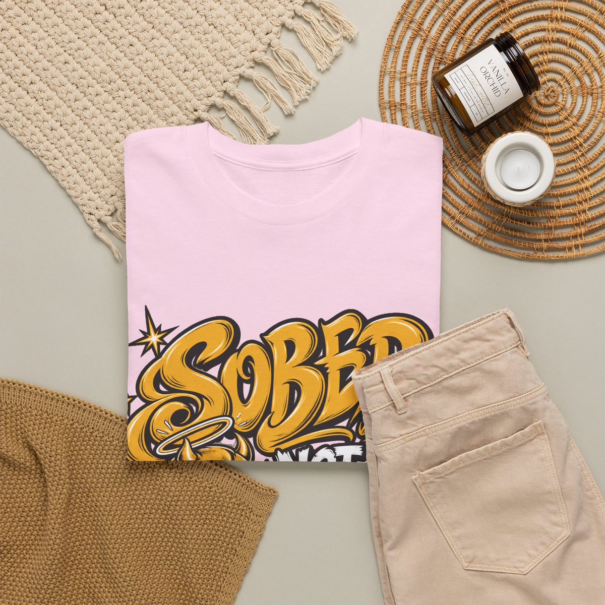 Sober Not a Fucking Saint T-Shirt