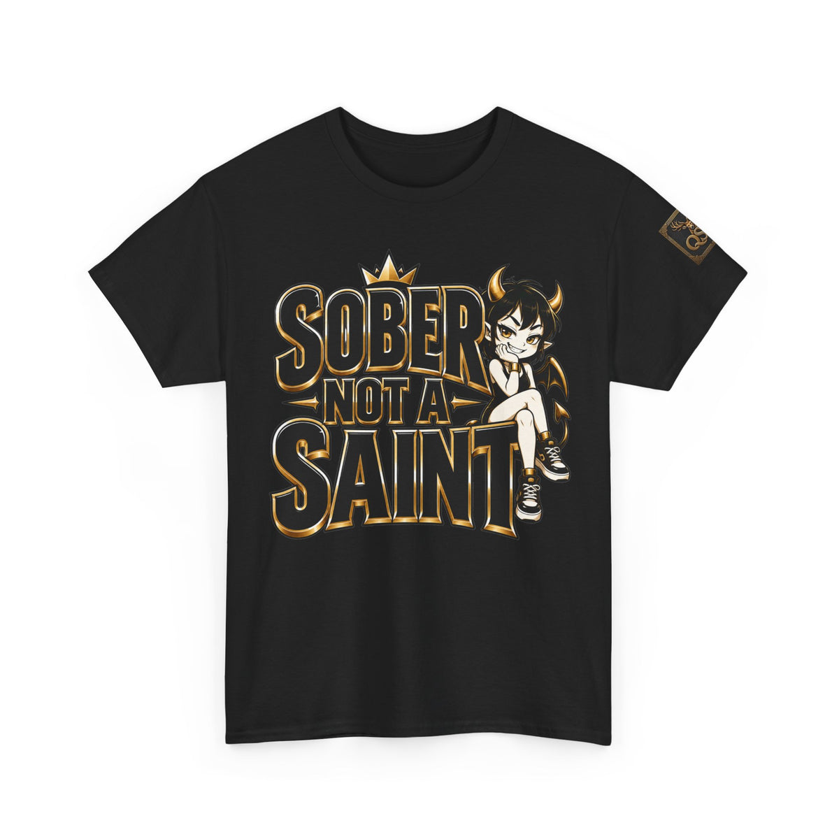 Sober Not a Saint Graphic T-Shirt