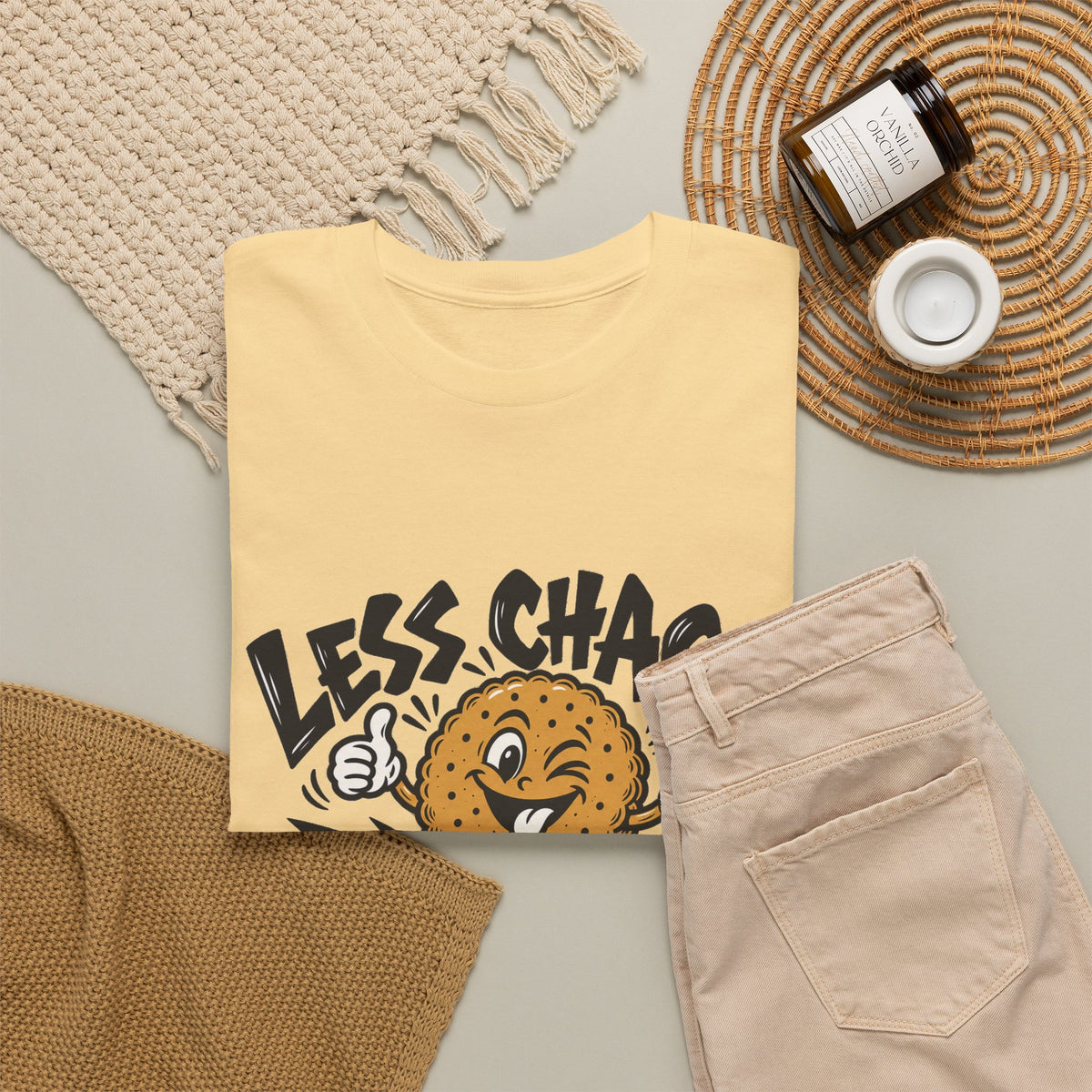 Less Chaos, More Biscuits T-Shirt