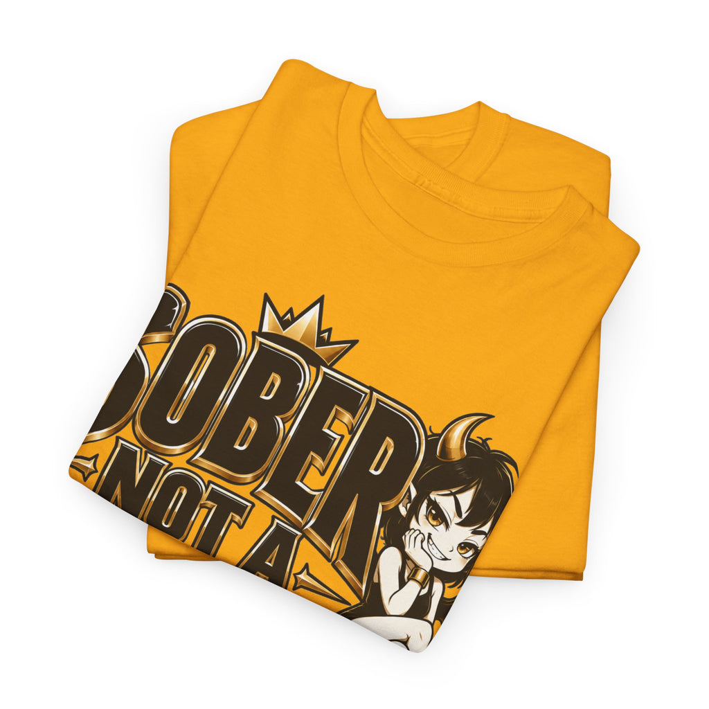 Sober Not a Saint Graphic T-Shirt