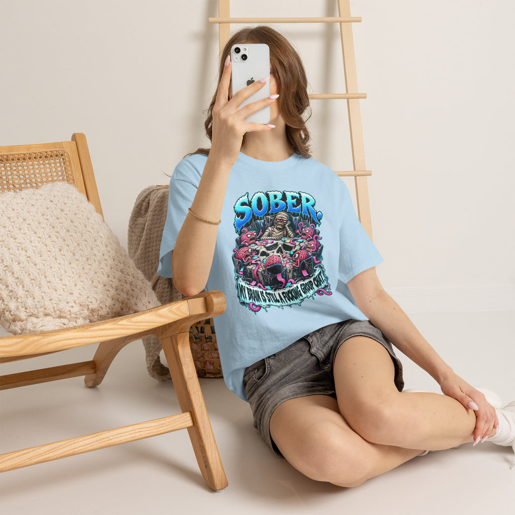 Sober Brain Group Chat T-Shirt