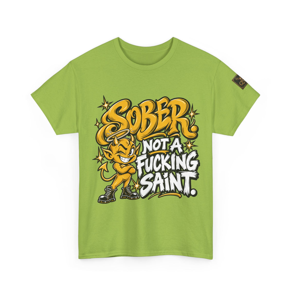 Sober Not a Fucking Saint T-Shirt