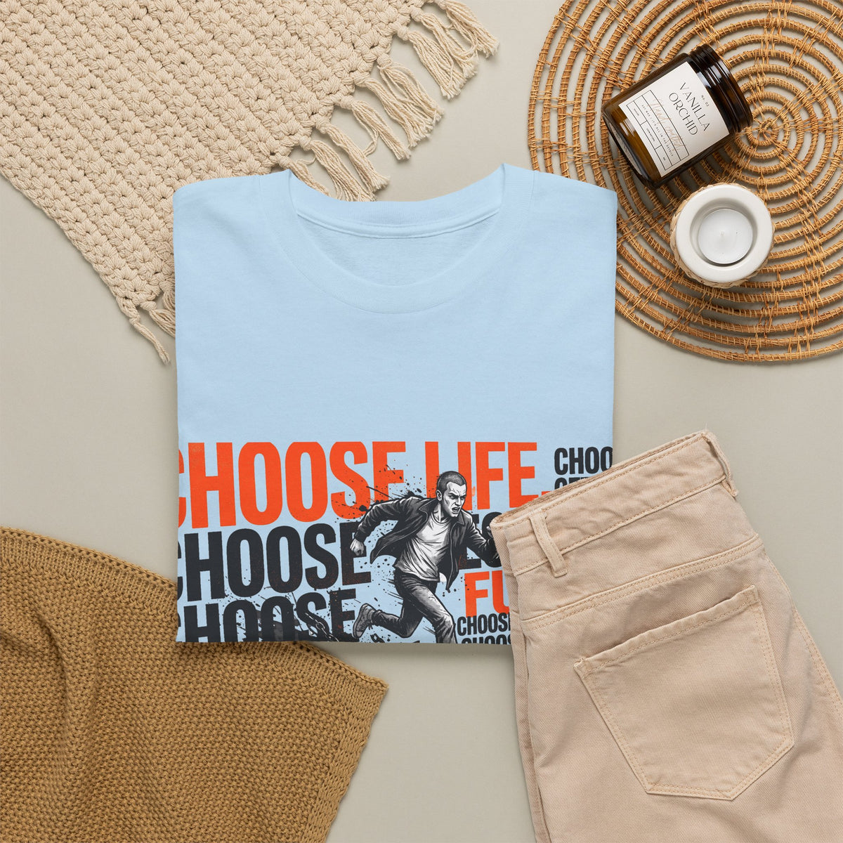 Choose Life, Choose Your Future Inspirational Graphic T-Shirt