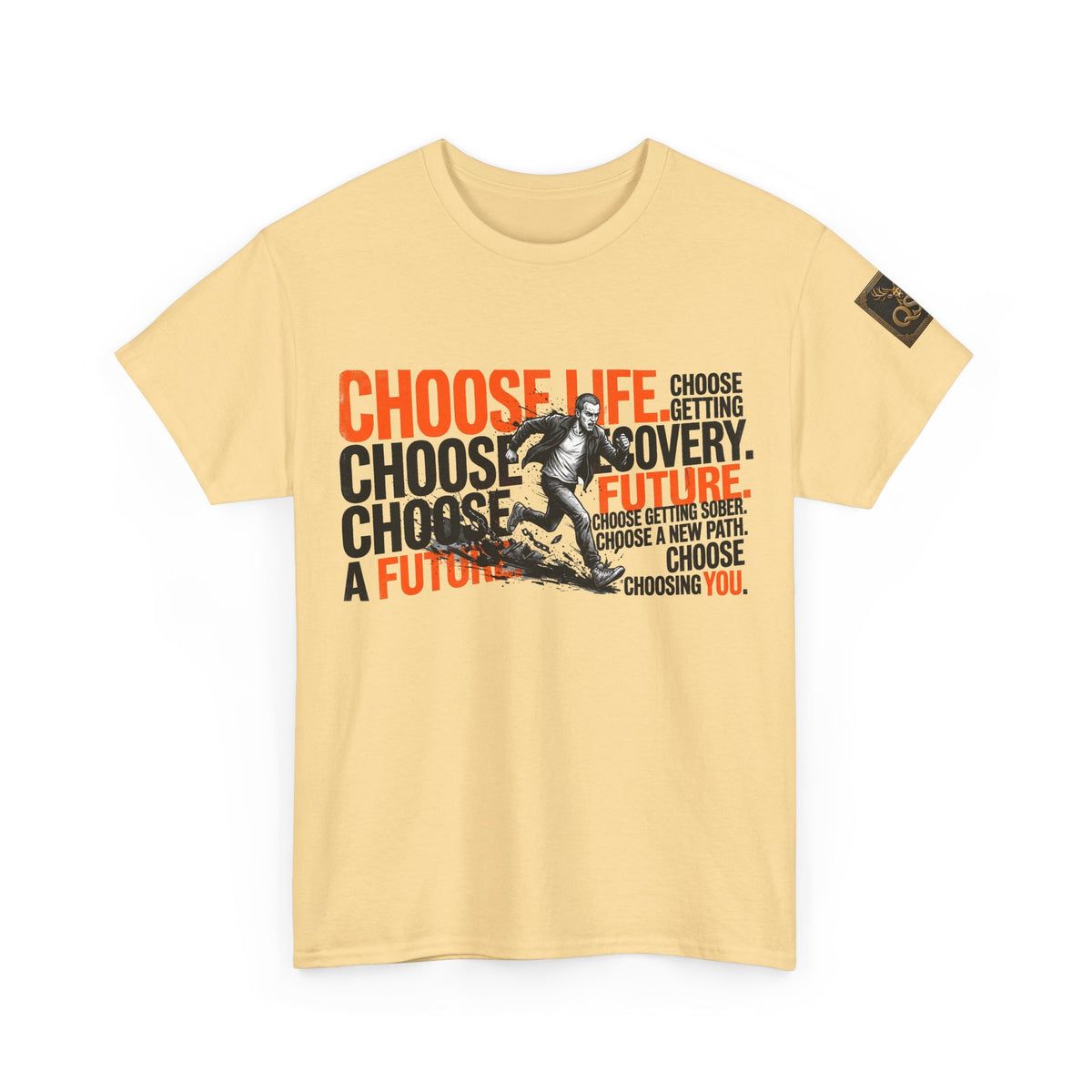 Choose Life, Choose Your Future Inspirational Graphic T-Shirt