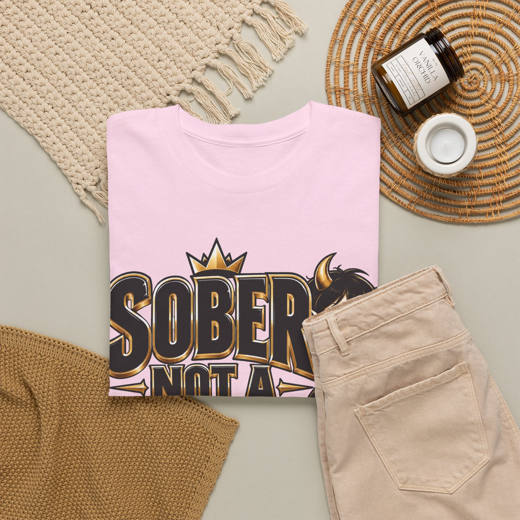 Sober Not a Saint Graphic T-Shirt