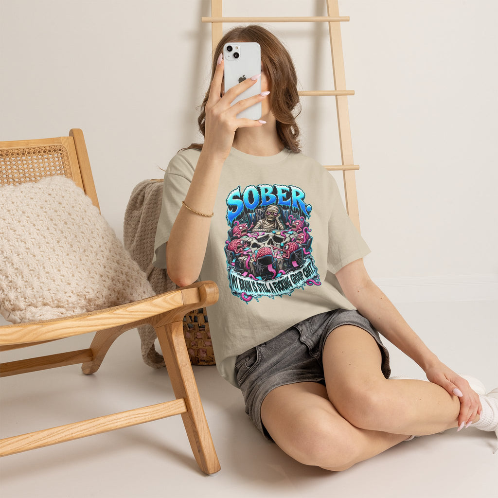 Sober Brain Group Chat T-Shirt