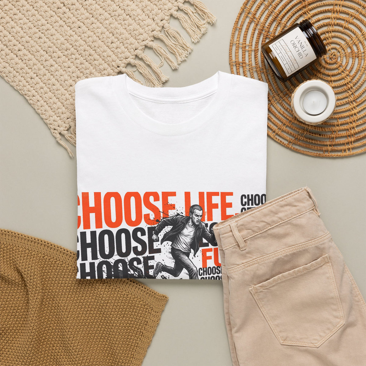 Choose Life, Choose Your Future Inspirational Graphic T-Shirt