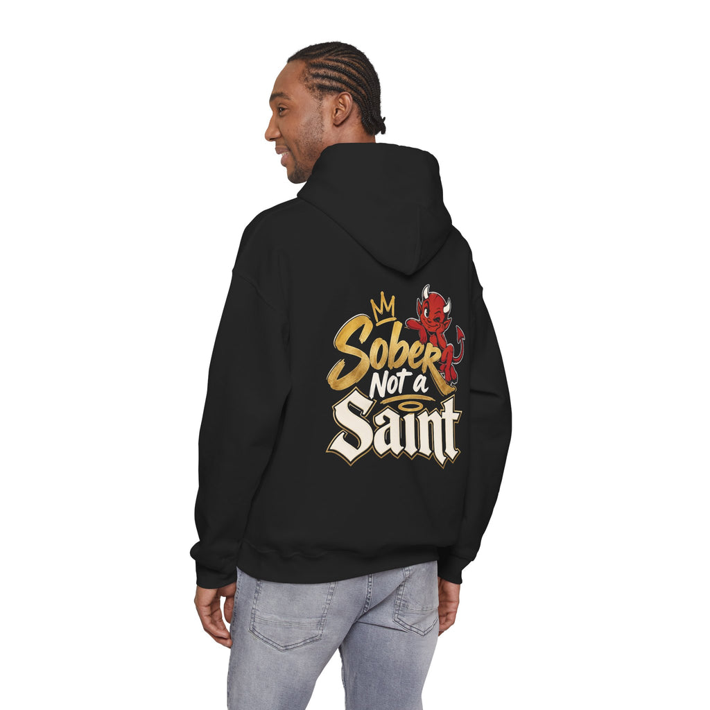 Sober Not a Saint Hoodie