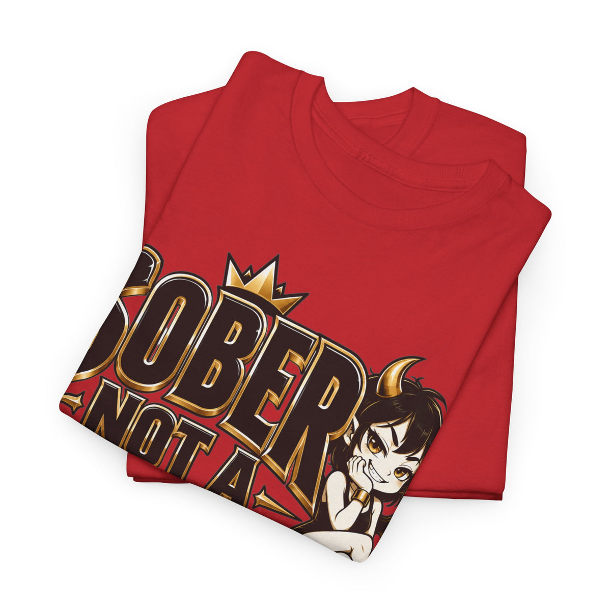 Sober Not a Saint Graphic T-Shirt