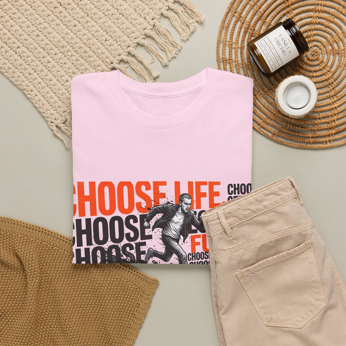 Choose Life, Choose Your Future Inspirational Graphic T-Shirt