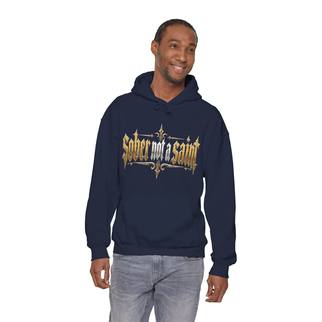 Sober Not a Saint Hoodie