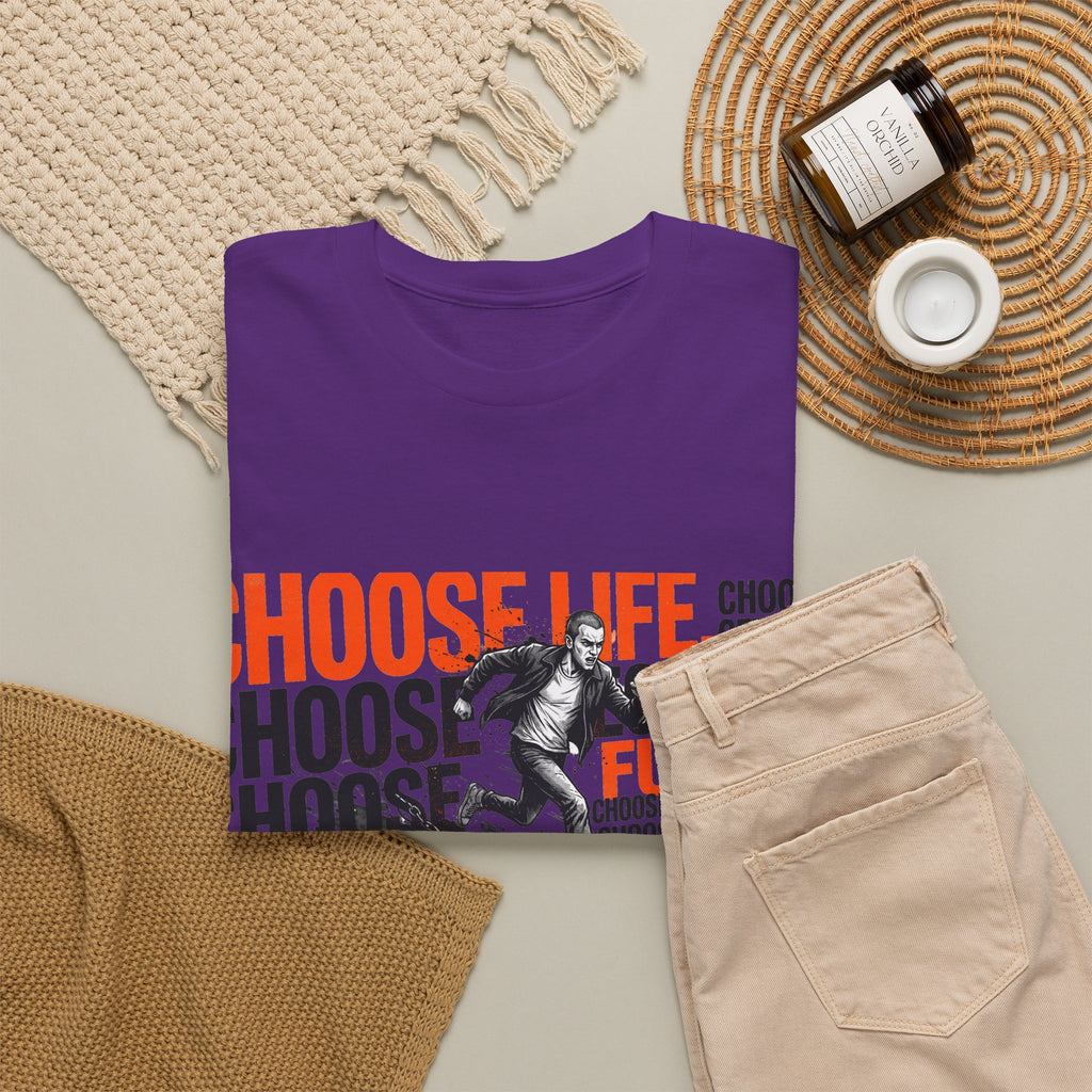 Choose Life, Choose Your Future Inspirational Graphic T-Shirt
