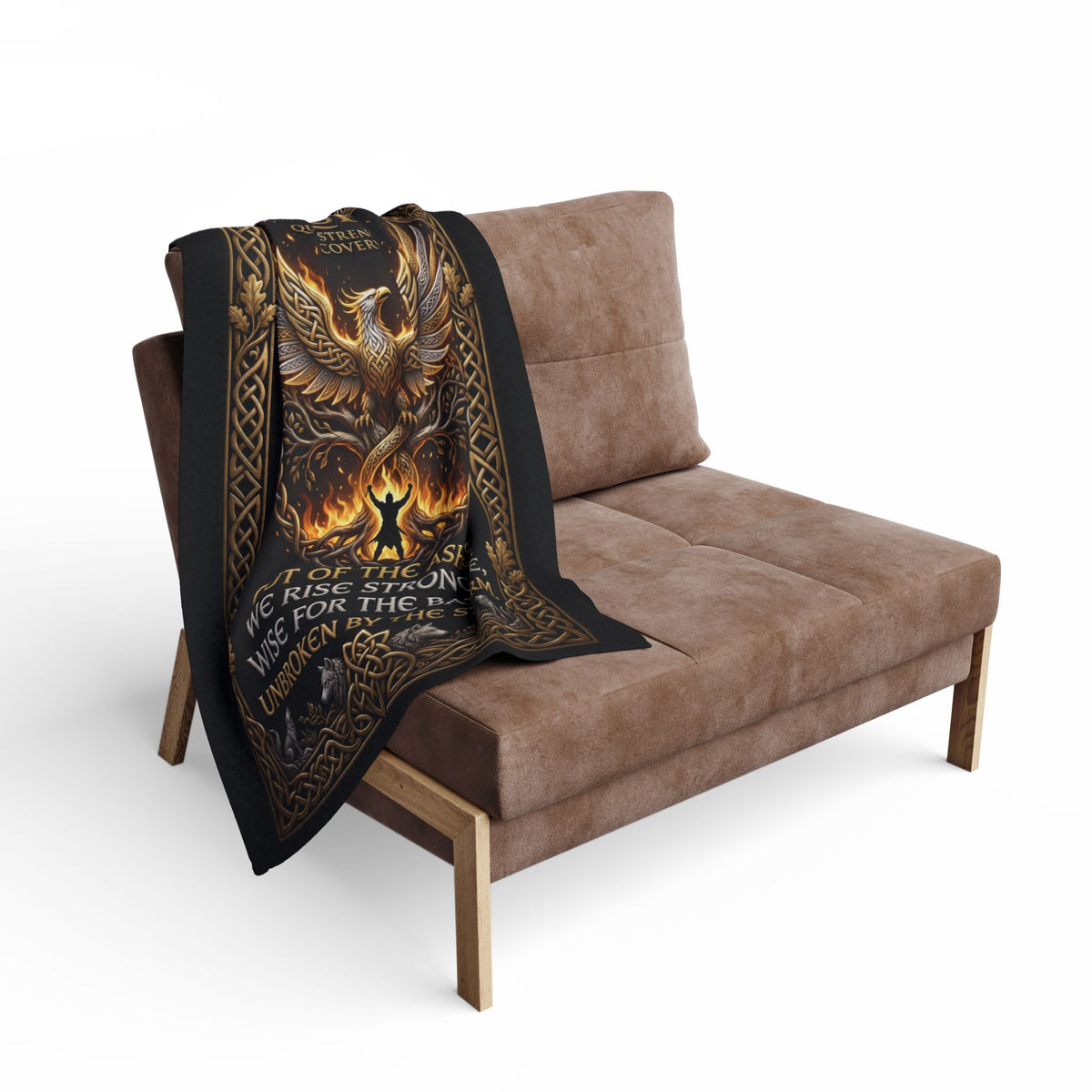 Out of the Ashes — QSR Fleece Blanket