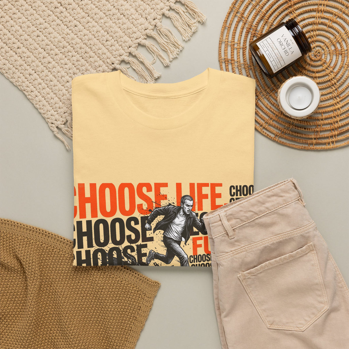 Choose Life, Choose Your Future Inspirational Graphic T-Shirt
