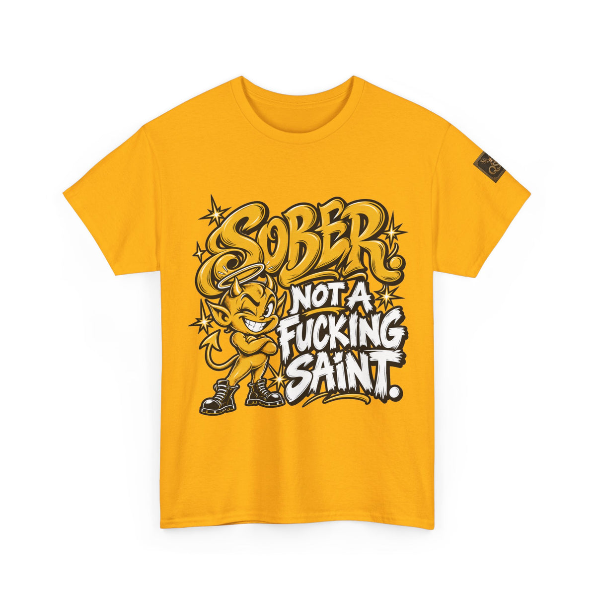 Sober Not a Fucking Saint T-Shirt