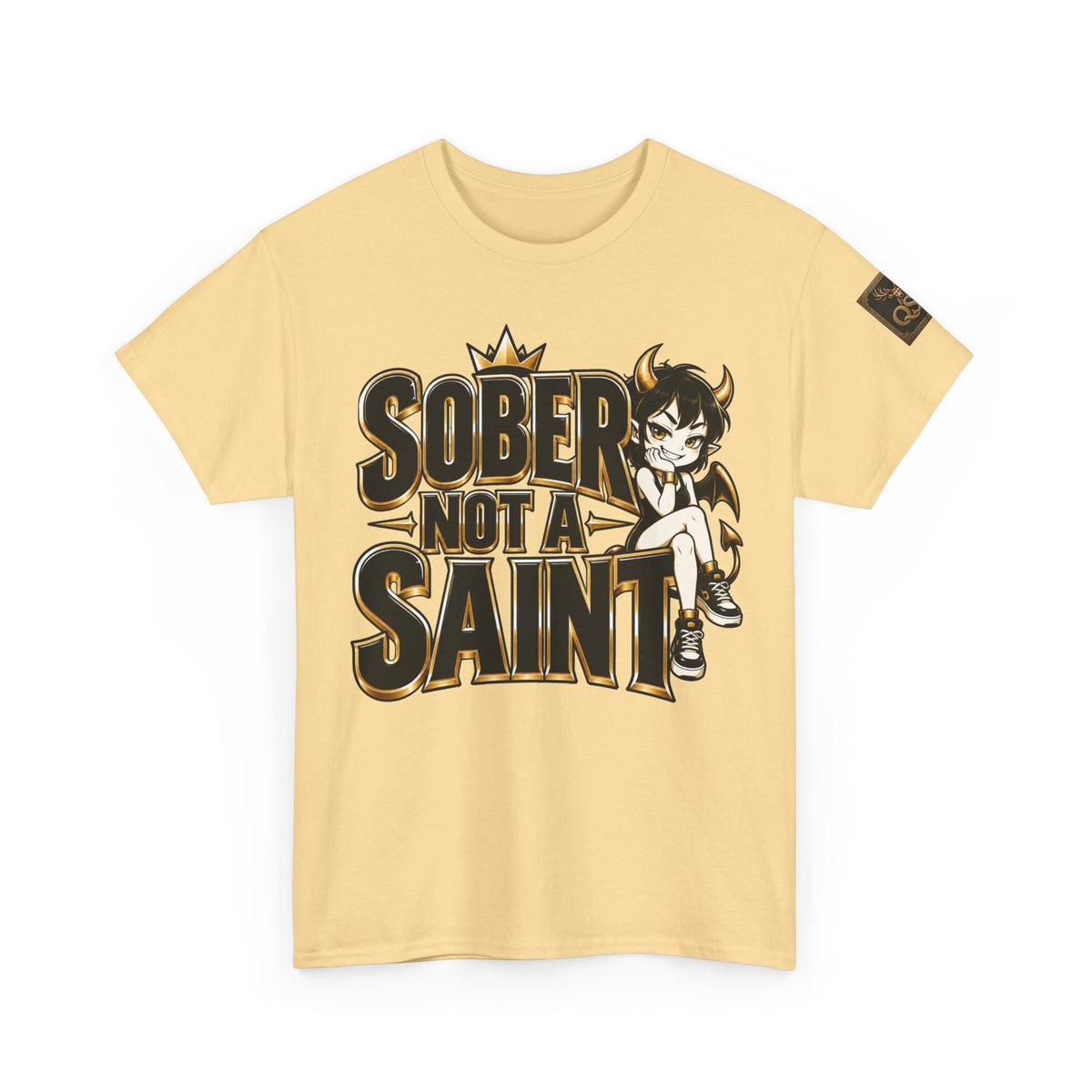 Sober Not a Saint Graphic T-Shirt