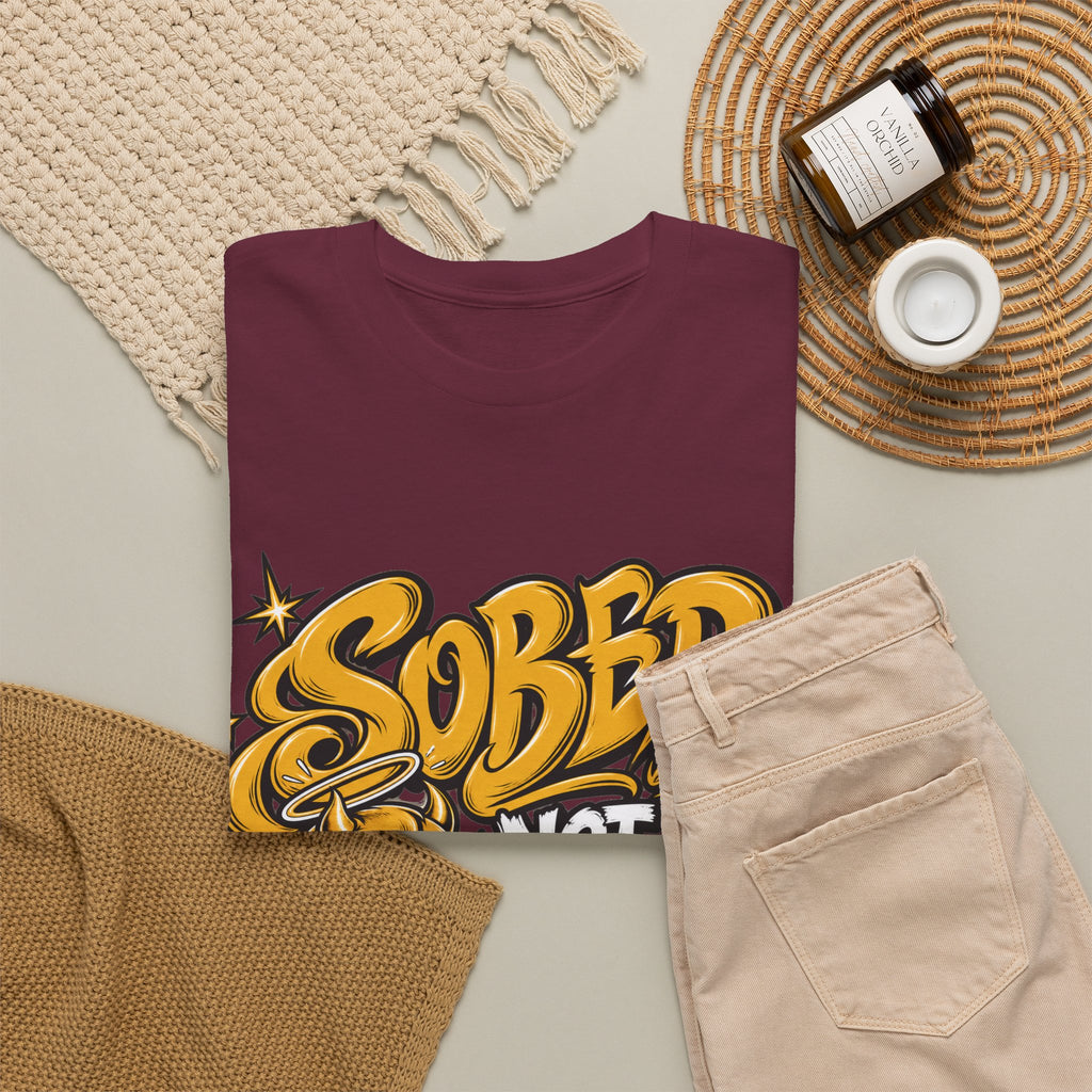 Sober Not a Fucking Saint T-Shirt