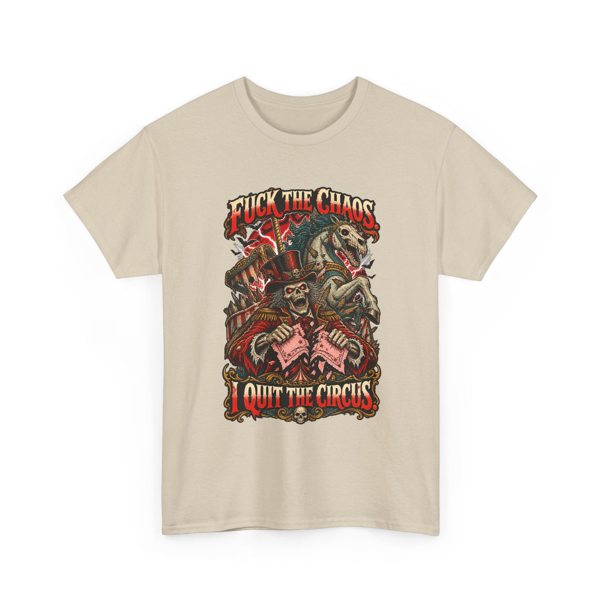 Fuck the Chaos Circus — Alternative Design T-Shirt