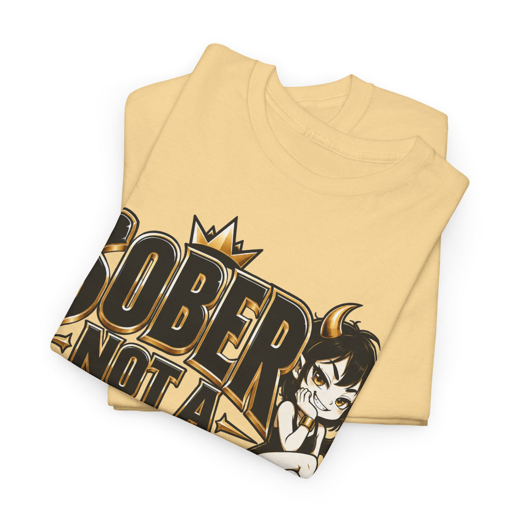 Sober Not a Saint Graphic T-Shirt
