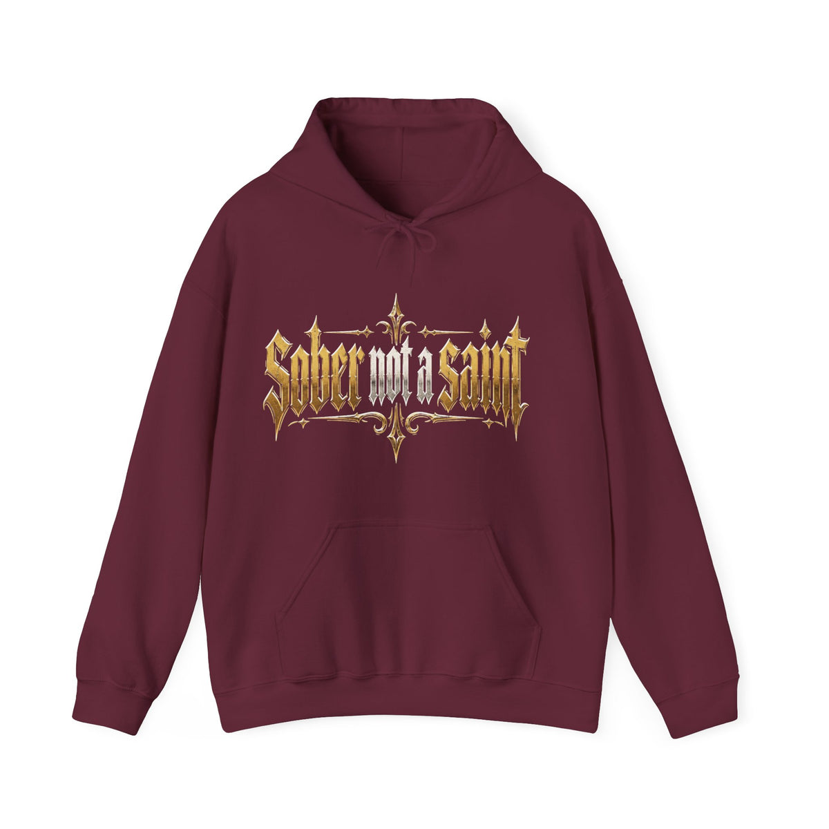 Sober Not a Saint Hoodie