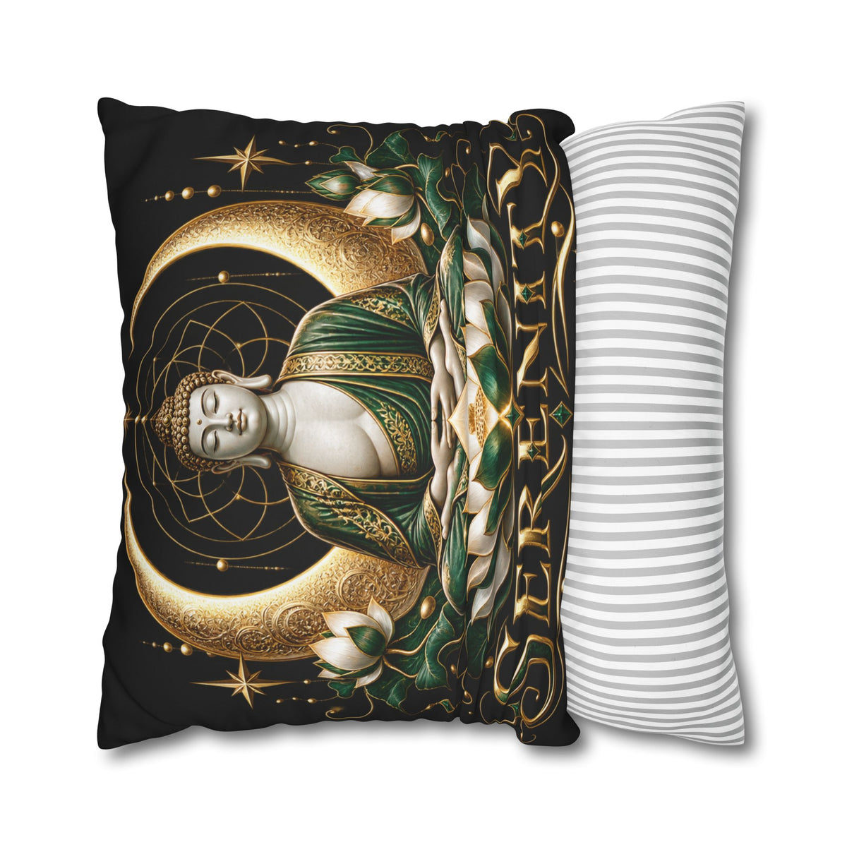 Serenity Buddha Meditation Pillowcase