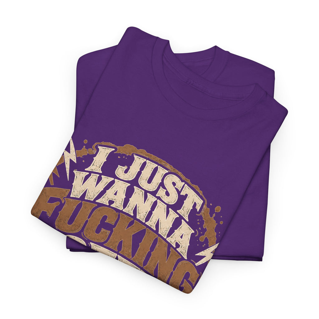 Just Wanna Fucking Coffee Graphic T-Shirt