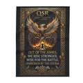 Out of the Ashes — QSR Fleece Blanket