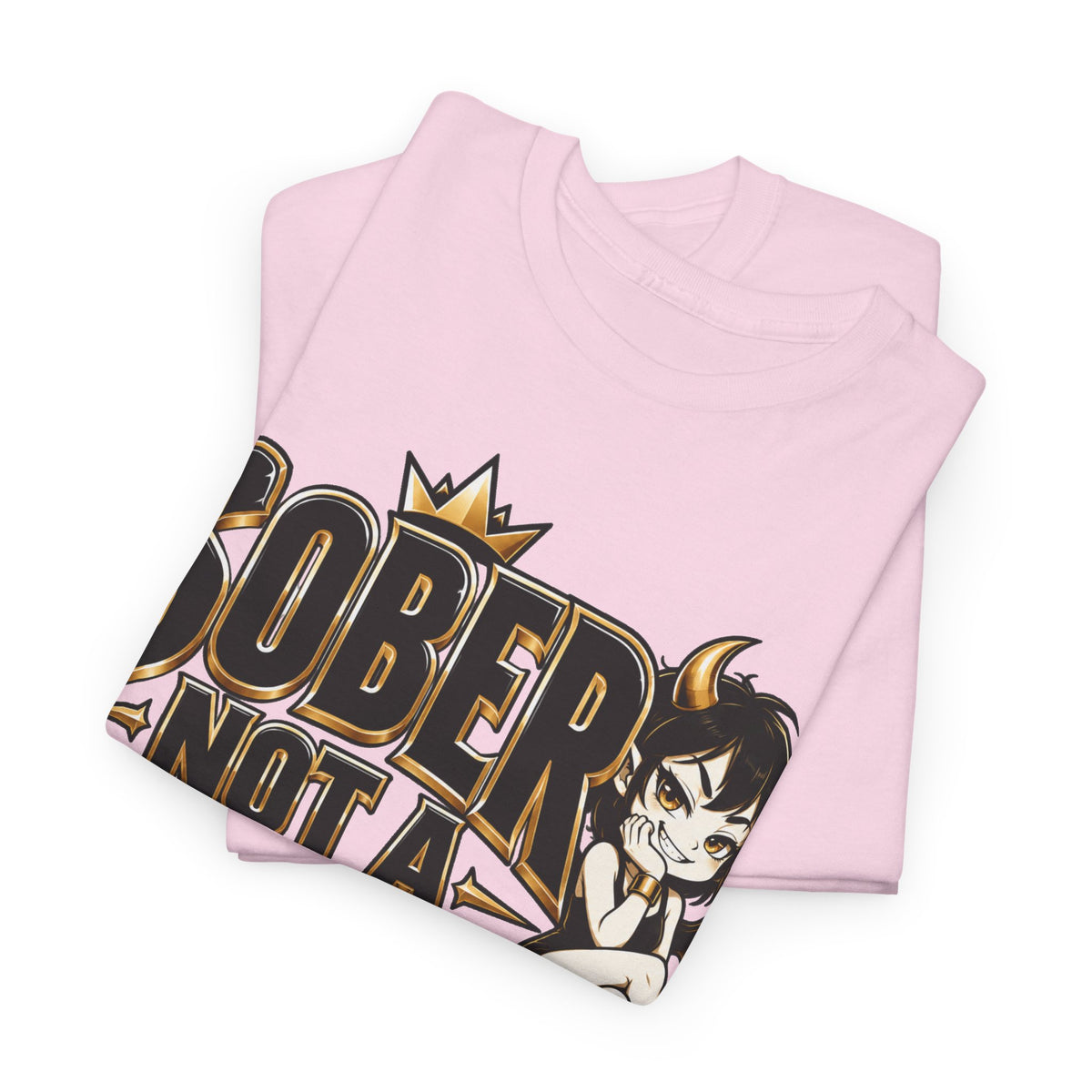 Sober Not a Saint Graphic T-Shirt