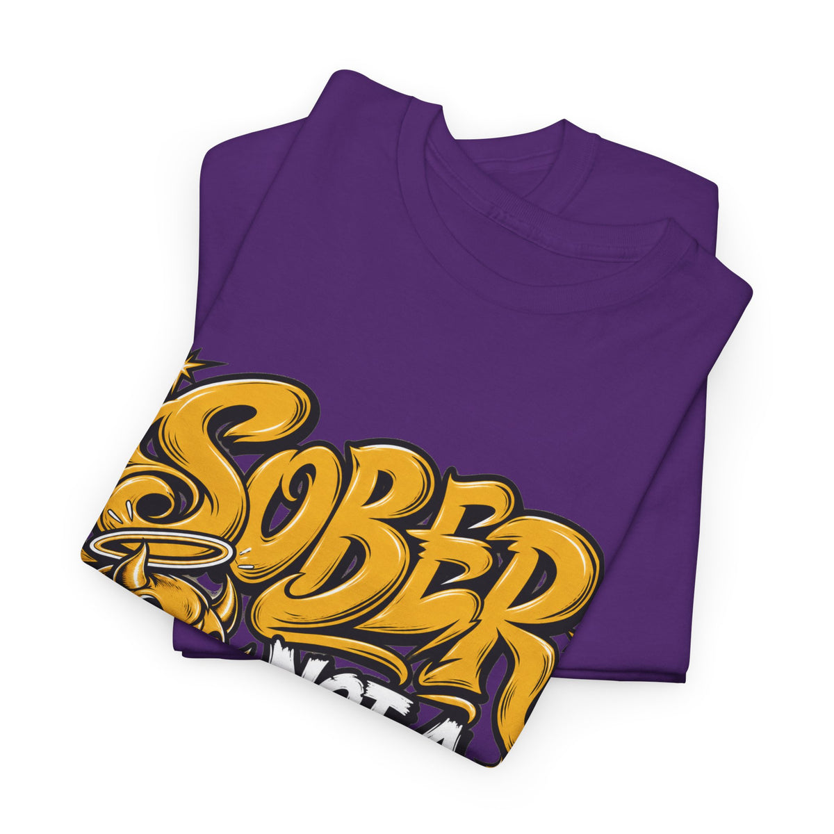 Sober Not a Fucking Saint T-Shirt