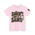 Sober Not a Saint Graphic T-Shirt