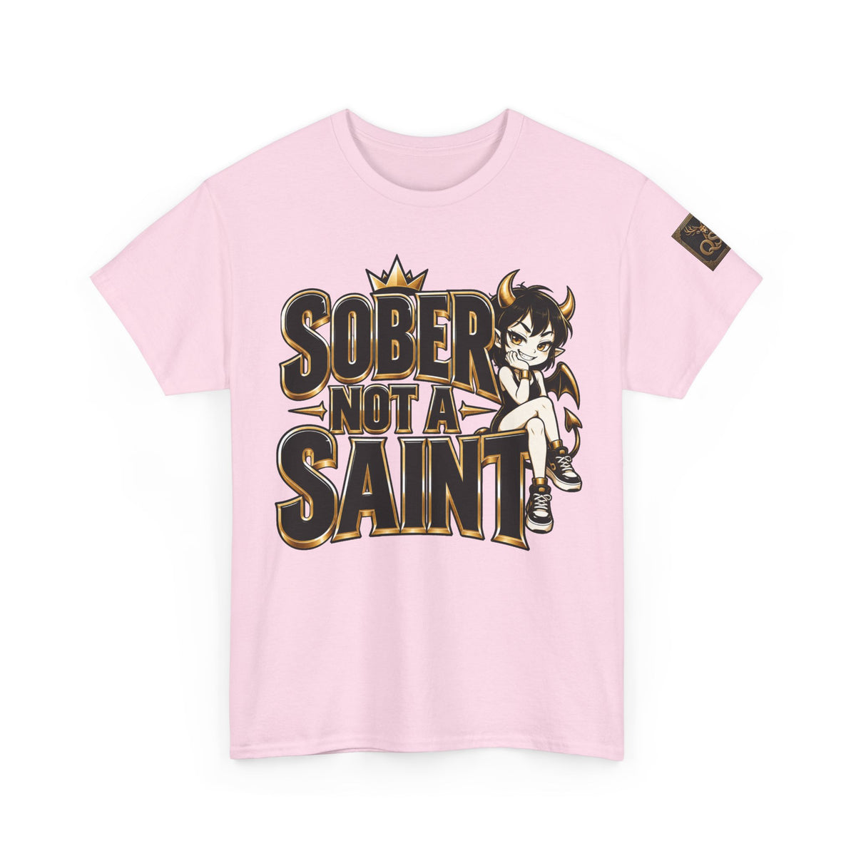 Sober Not a Saint Graphic T-Shirt