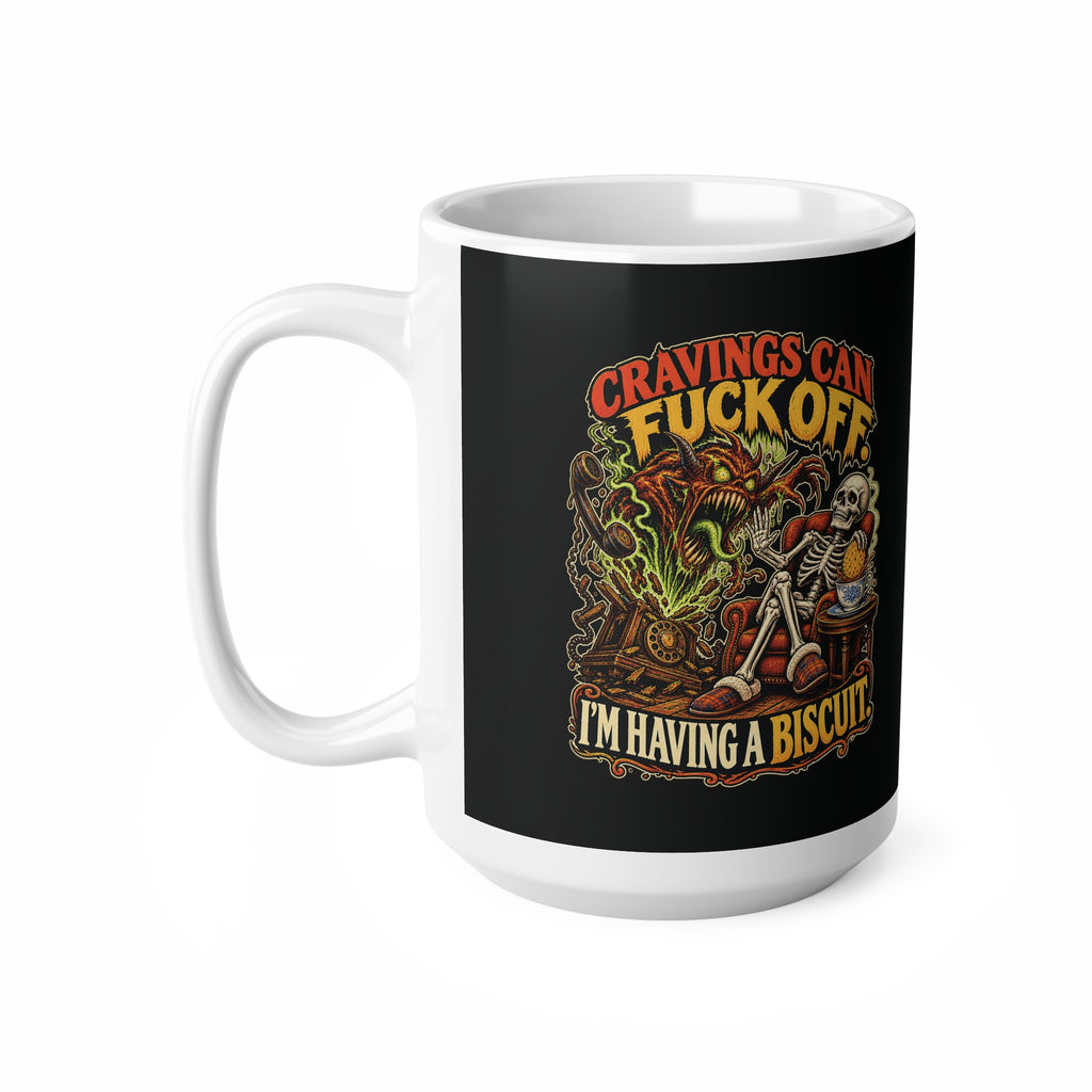 Cravings & Biscuits — QSR Ceramic Mug