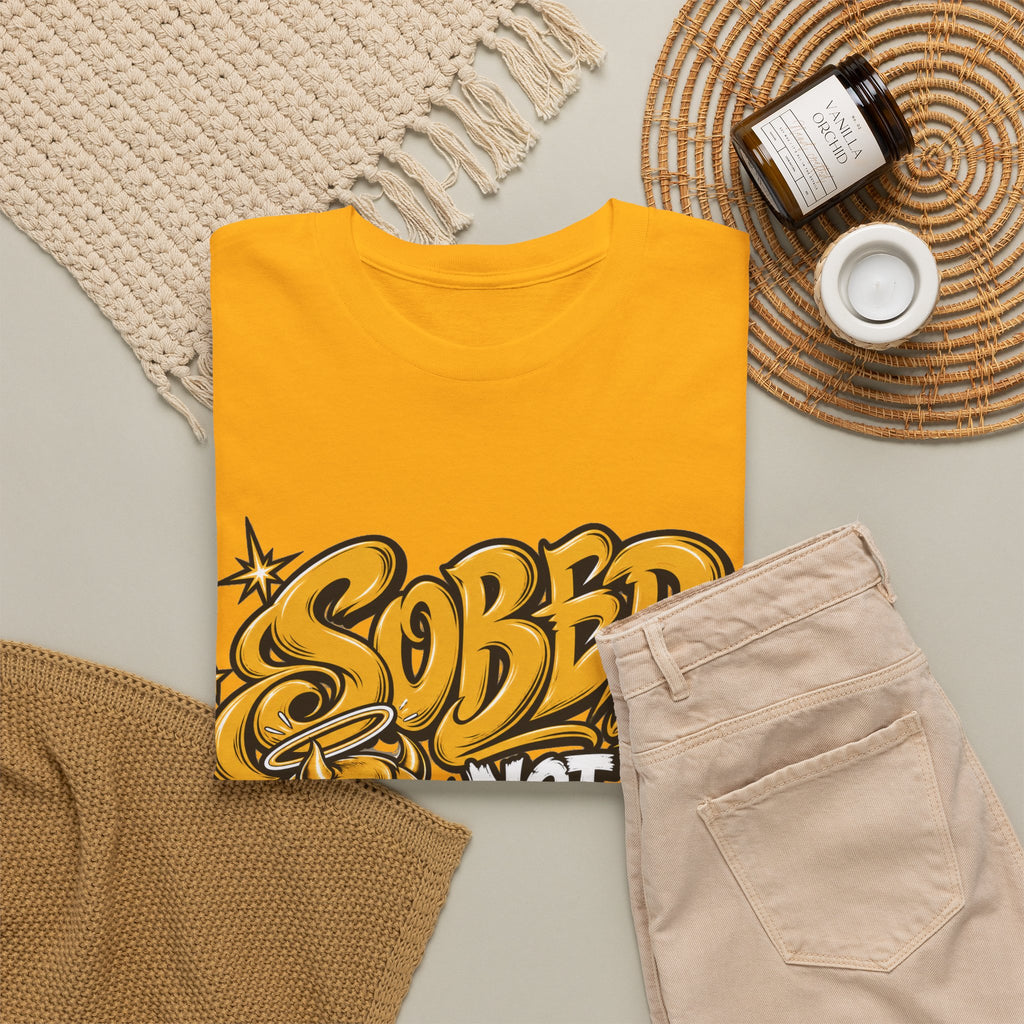 Sober Not a Fucking Saint T-Shirt