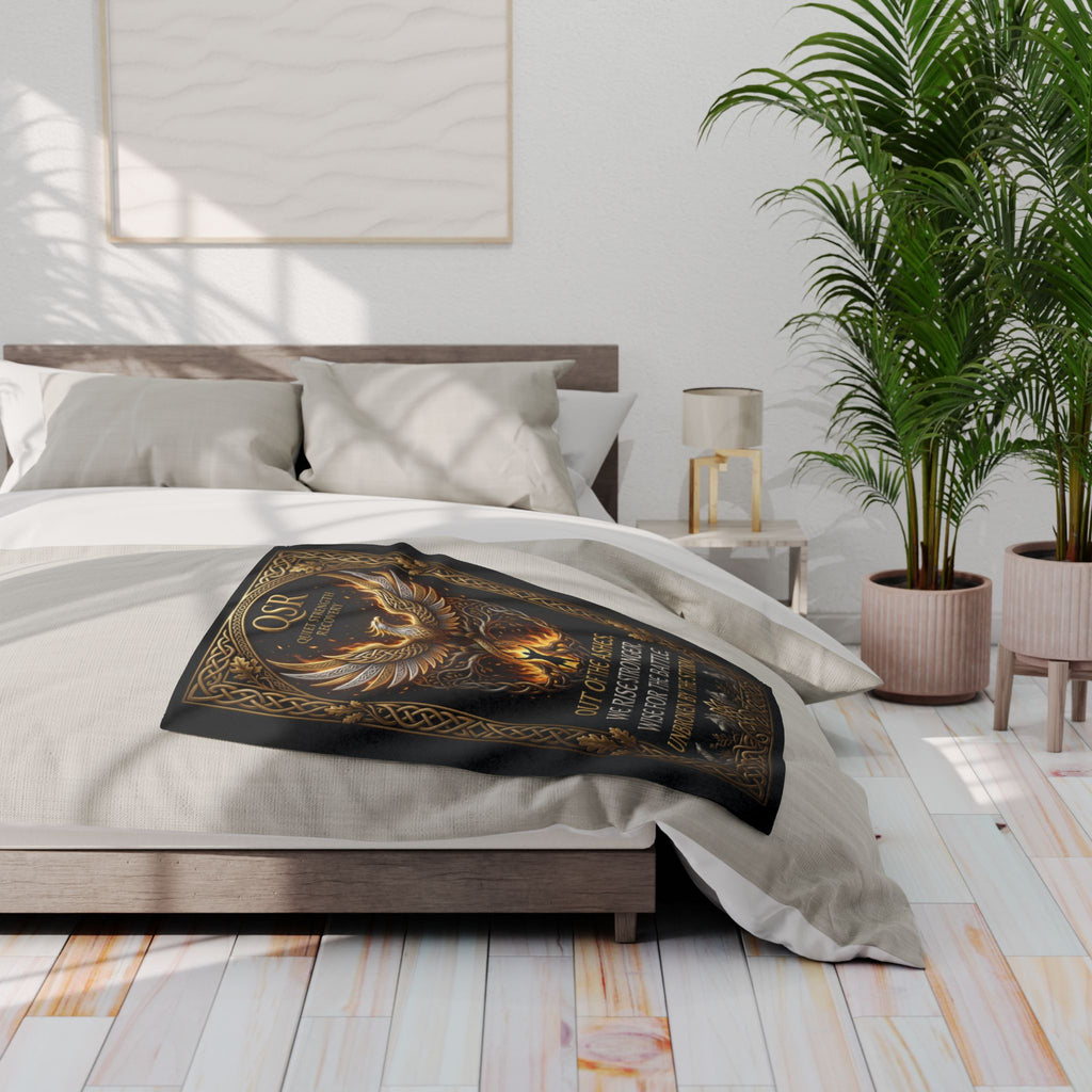 Out of the Ashes — QSR Fleece Blanket