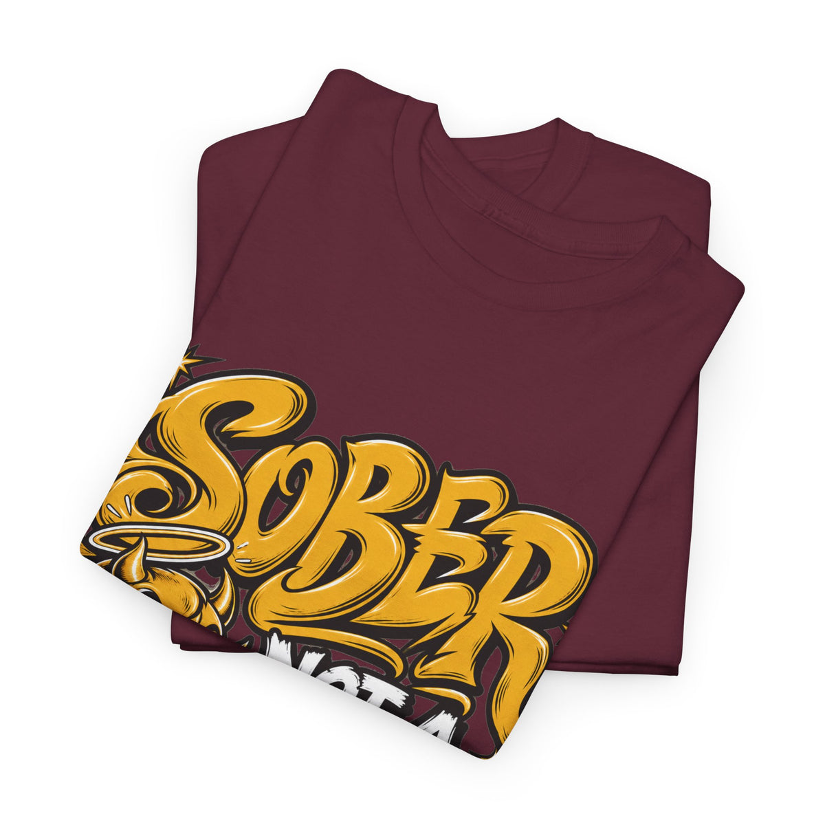 Sober Not a Fucking Saint T-Shirt