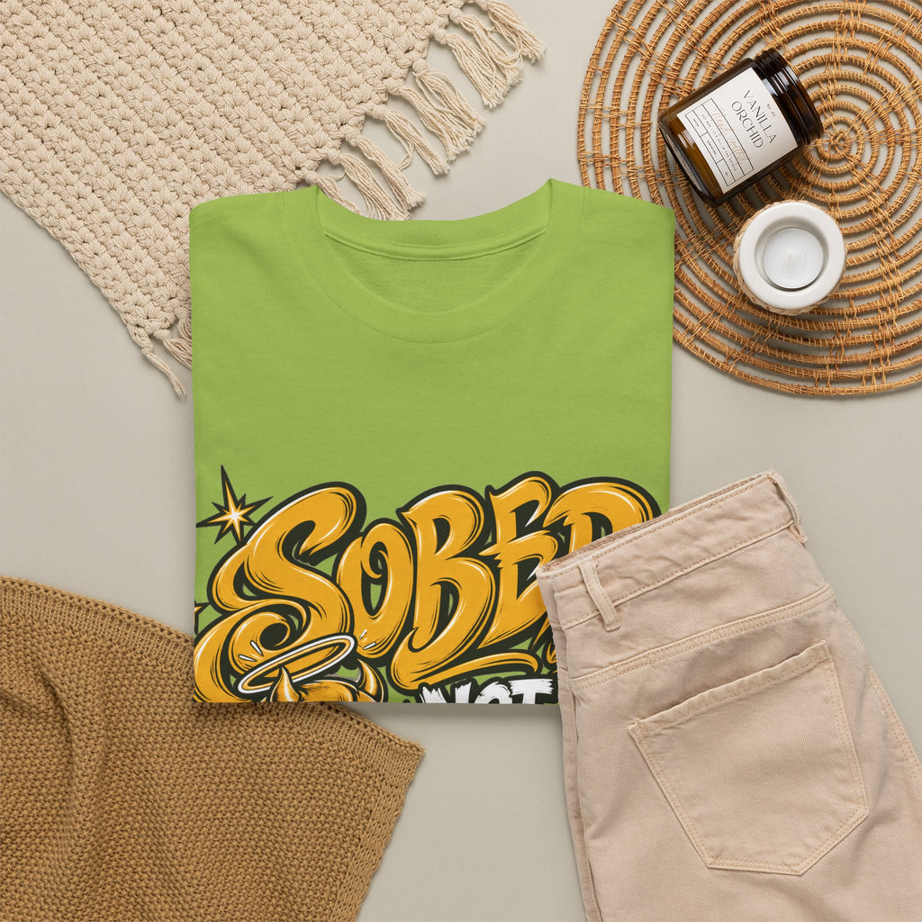 Sober Not a Fucking Saint T-Shirt