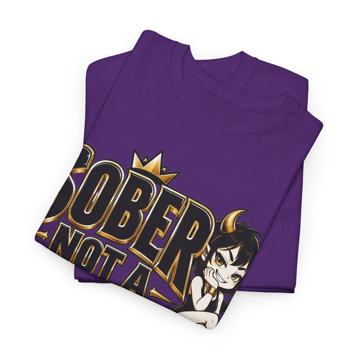 Sober Not a Saint Graphic T-Shirt