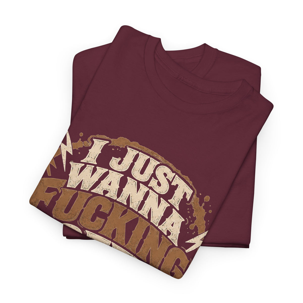 Just Wanna Fucking Coffee Graphic T-Shirt