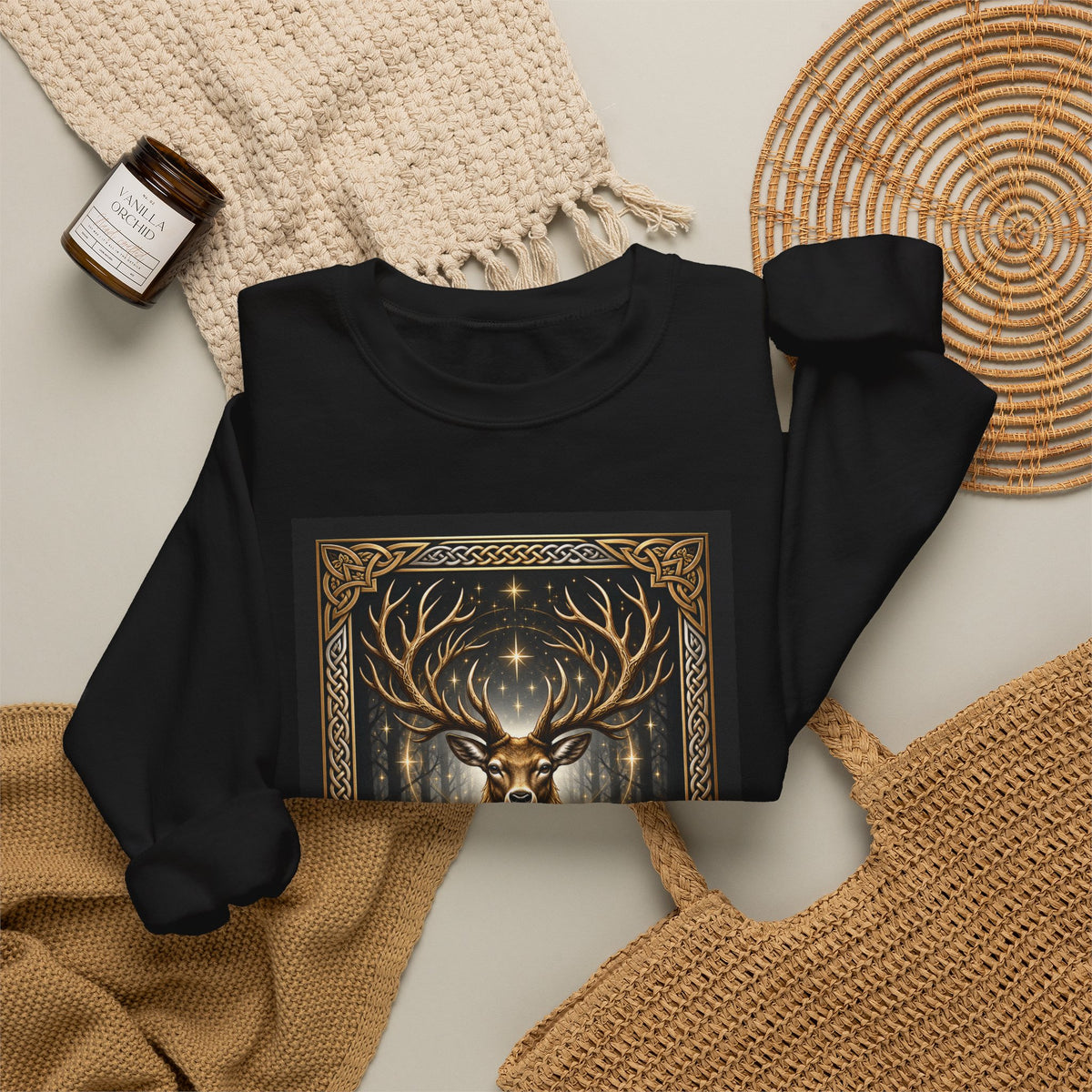 Noble Stag — QSR Celtic Crest Sweatshirt