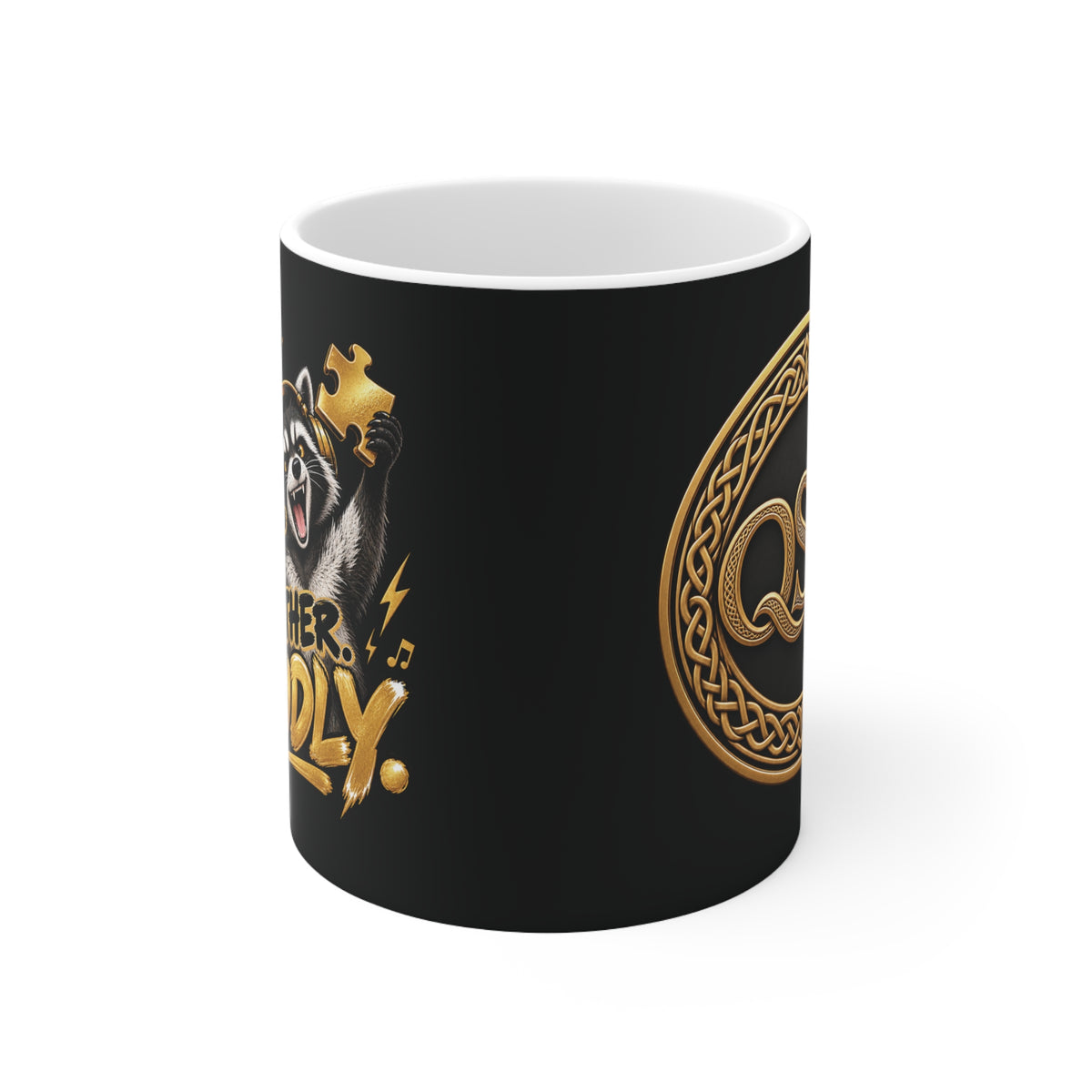 Getting My Shit Together, Loudly — QSR Raccoon Mug
