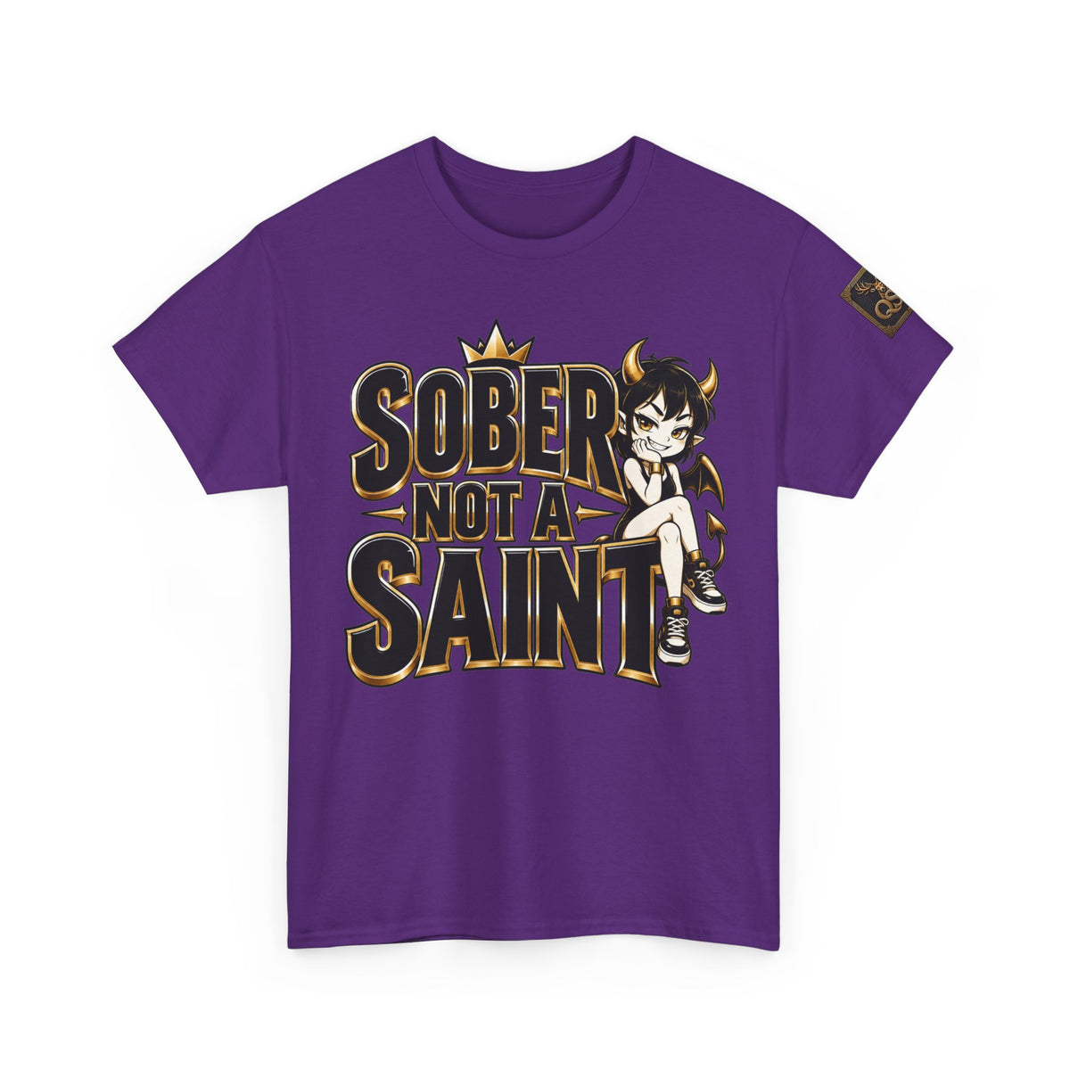 Sober Not a Saint Graphic T-Shirt