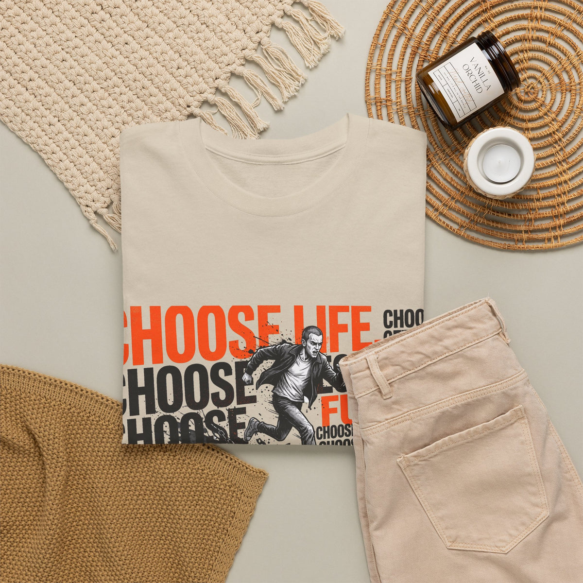 Choose Life, Choose Your Future Inspirational Graphic T-Shirt